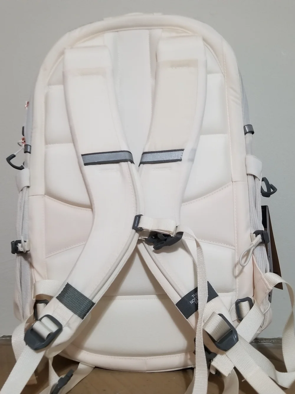 NEW! The North Face Borealis Luxe Backpack - Cream with Rose Gold Accents NWT
